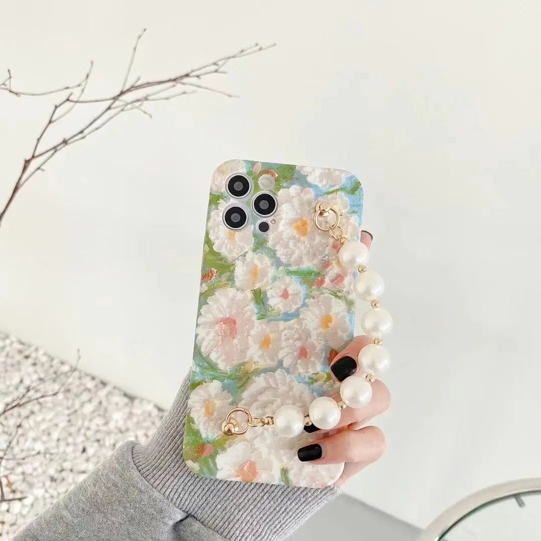 3D Painted Green Pearl Case - ThePhoneCart