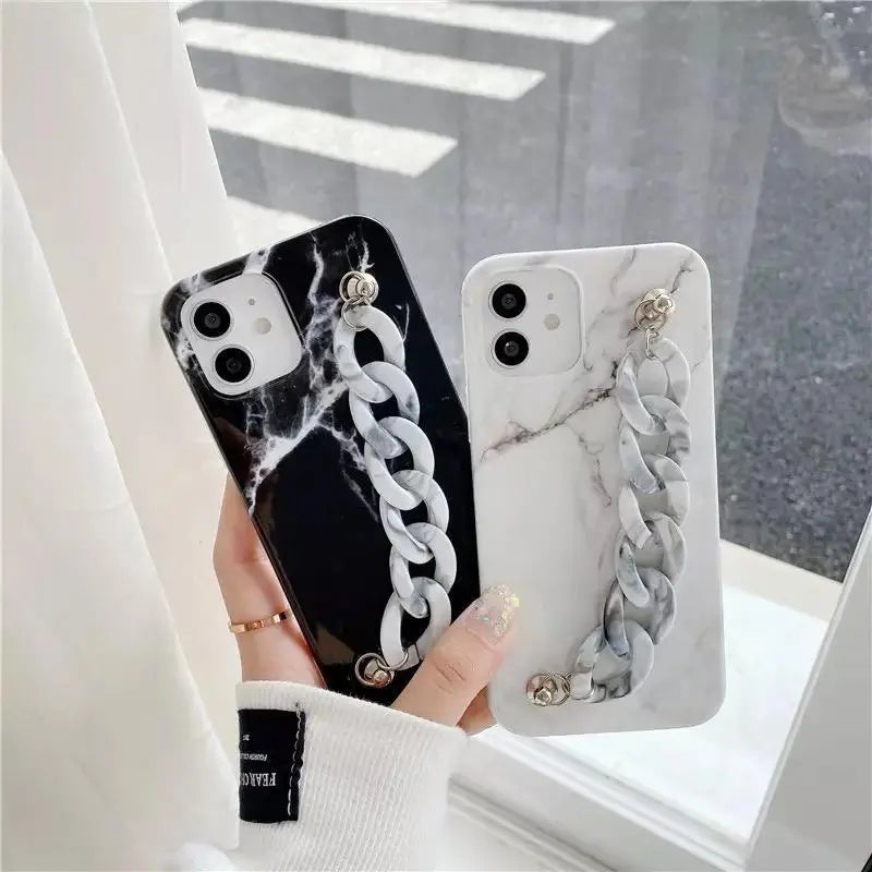Marble Chain Phone Case - ThePhoneCart
