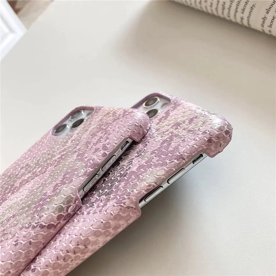 Premium Pink Snake Case - ThePhoneCart