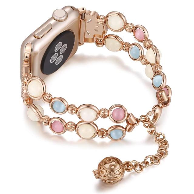Luminous Pearl Strap For iWatch - ThePhoneCart