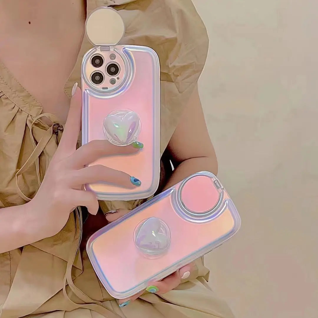 Luxury Silk Heart Case - ThePhoneCart