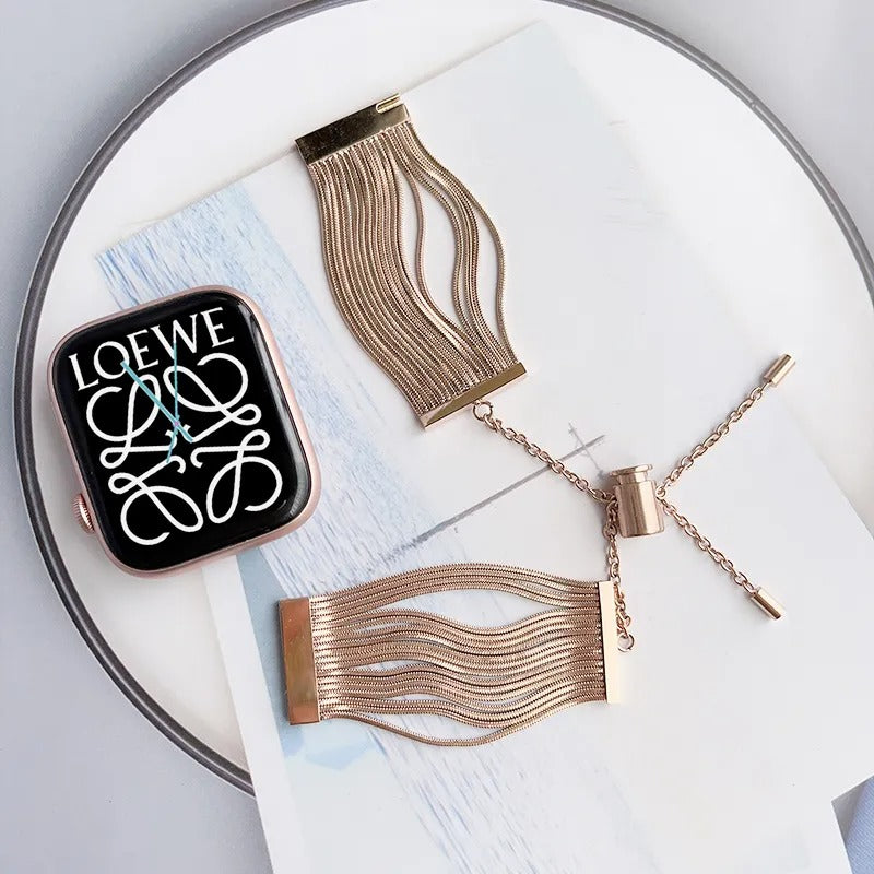 Luxury Metal Thread Bracelet for Apple Watch - ThePhoneCart