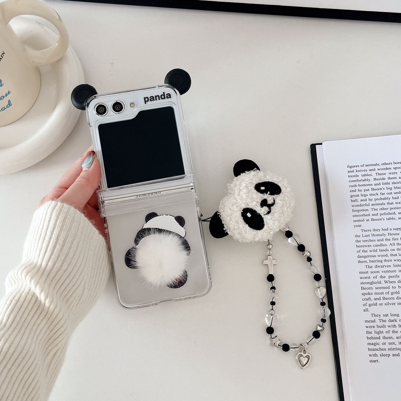 Black Panda Samung Case - ThePhoneCart