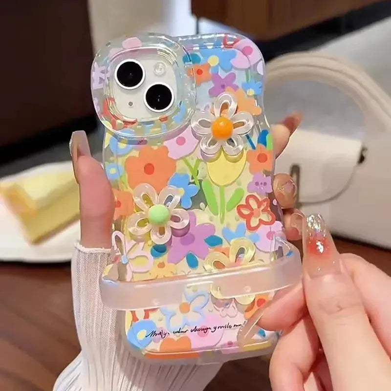 Blossem 3D iPhone Case with Charm - ThePhoneCart