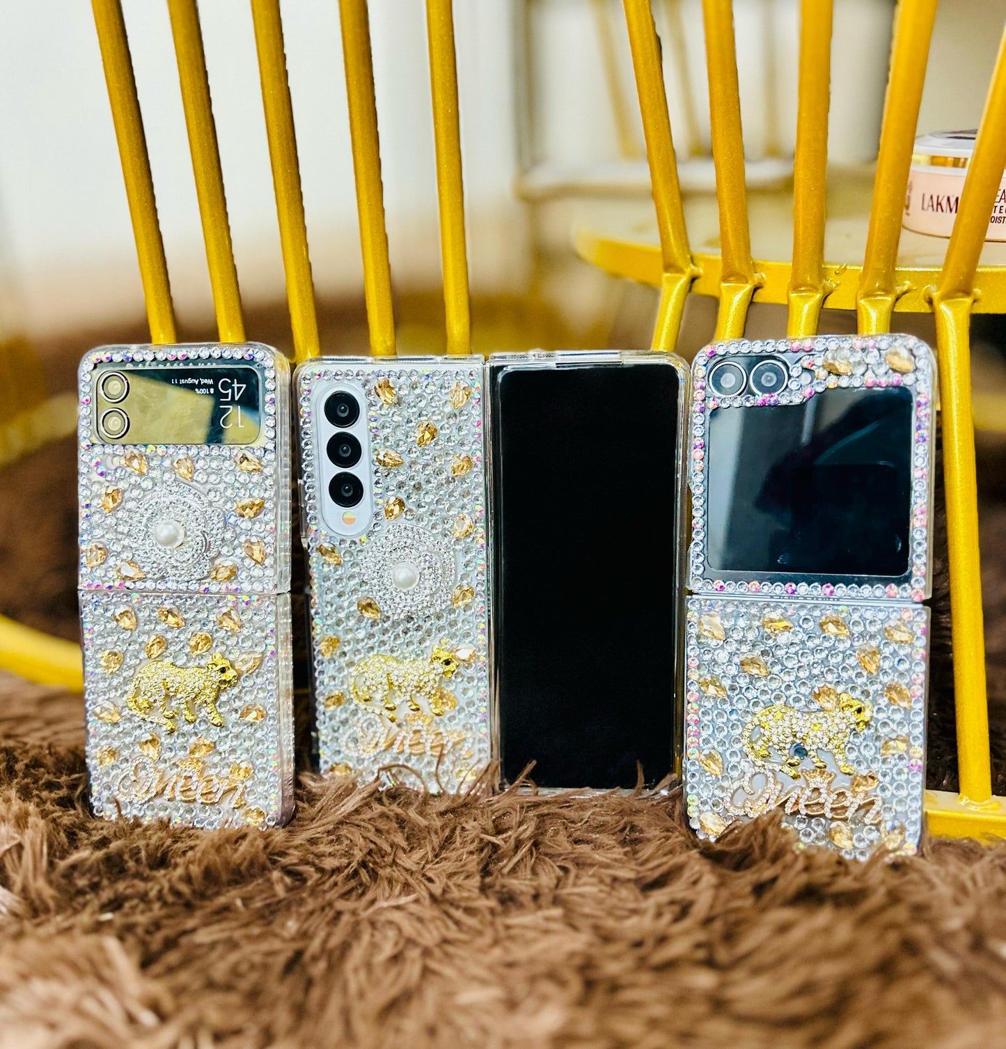 Luxury Stunning Crystal Handmade Samsung Fold Case - ThePhoneCart