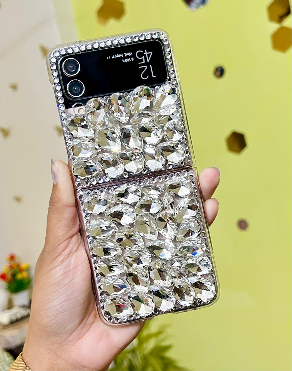 Luxury Rhinestone Samsung Flip Case - ThePhoneCart