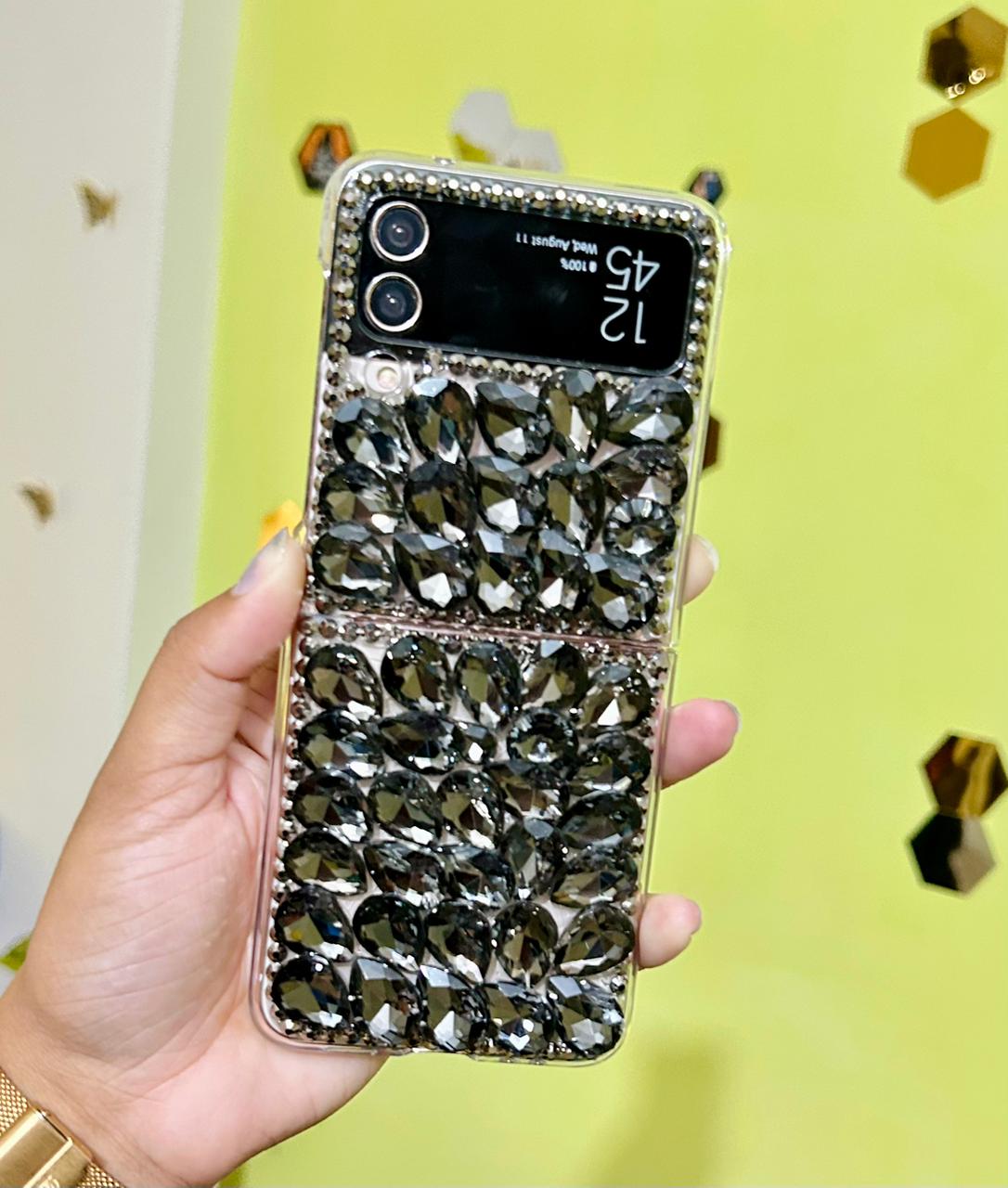 Luxury Rhinestone Samsung Flip Case - ThePhoneCart