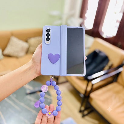 Cute Heart Samsung Fold Cover