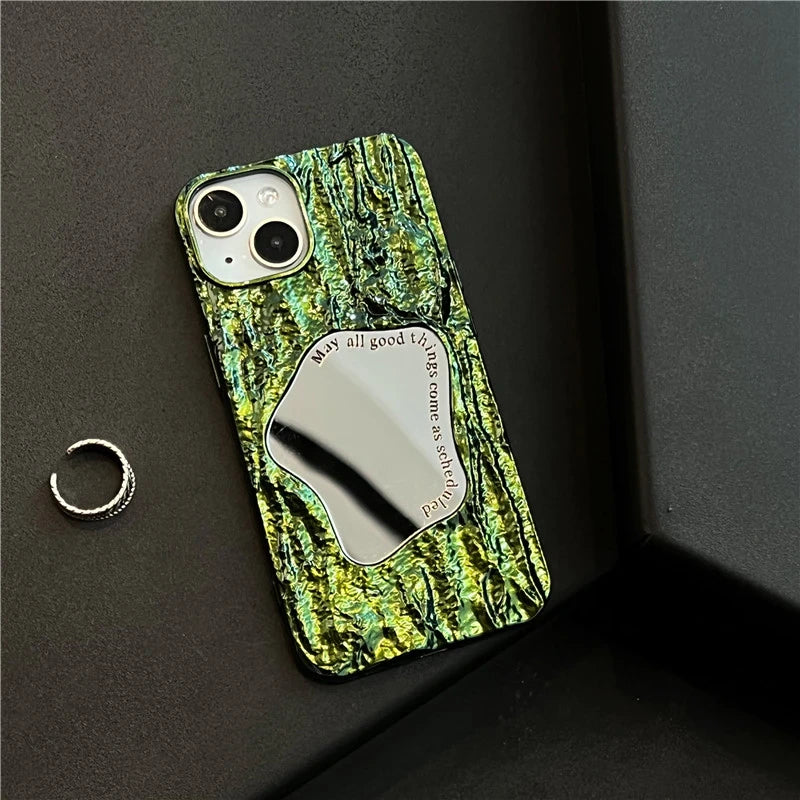 Forest Green-Silver Holder Case - ThePhoneCart