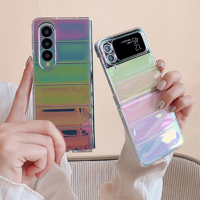 Laser Bling Samsung Fold Case - ThePhoneCart