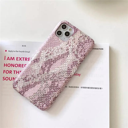 Premium Pink Snake Case - ThePhoneCart