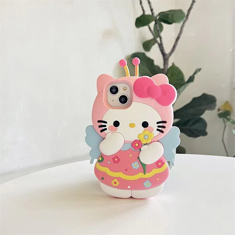 Angel Cat iPhone Cover - ThePhoneCart