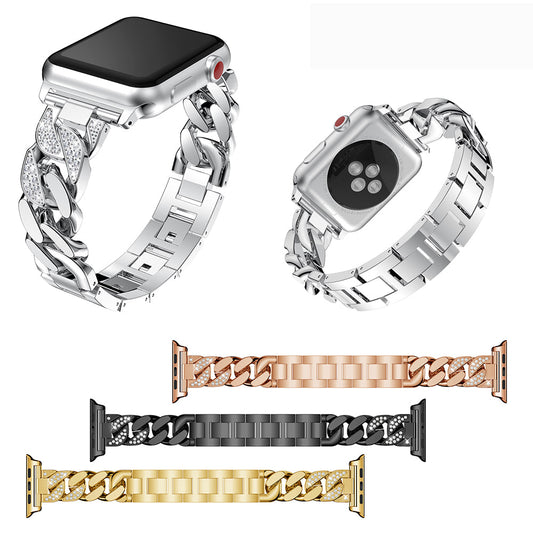 Metal & Diamond strap for Apple watch - ThePhoneCart