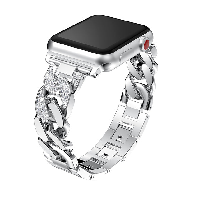 Metal & Diamond strap for Apple watch - ThePhoneCart