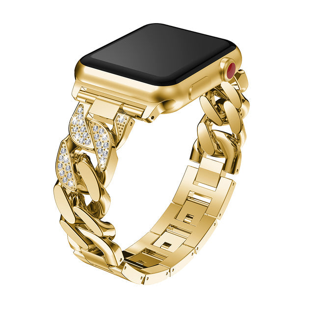 Metal & Diamond strap for Apple watch - ThePhoneCart