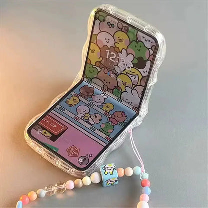 Korean Lattice Flower Samsung Case - ThePhoneCart