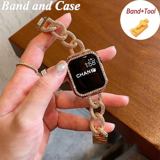 Hollow Metal Apple Watch Strap [STRAP ONLY] - ThePhoneCart