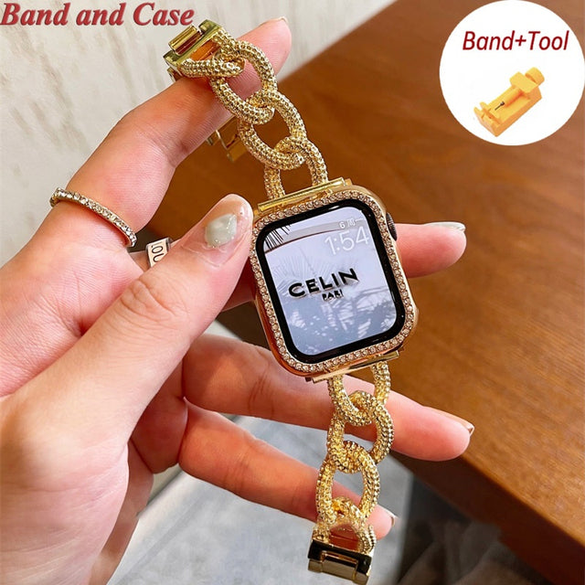Hollow Metal Apple Watch Strap [STRAP ONLY] - ThePhoneCart
