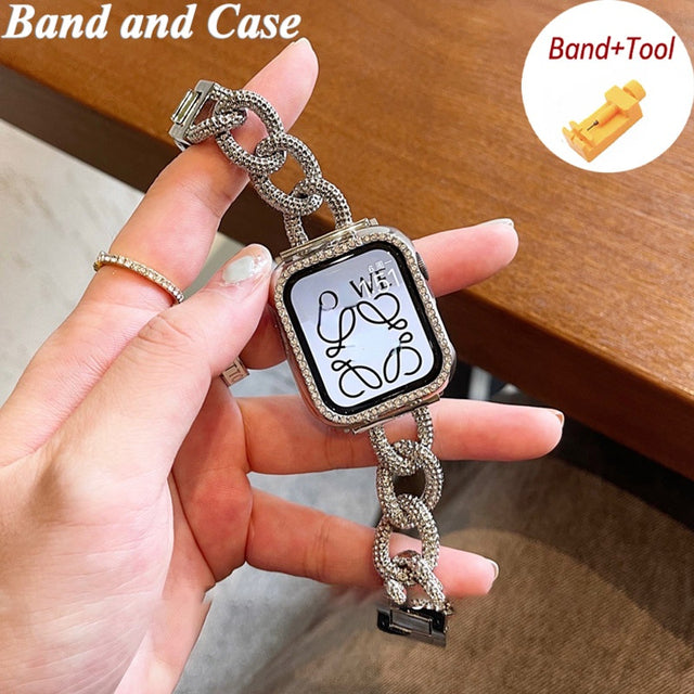 Hollow Metal Apple Watch Strap [STRAP ONLY] - ThePhoneCart