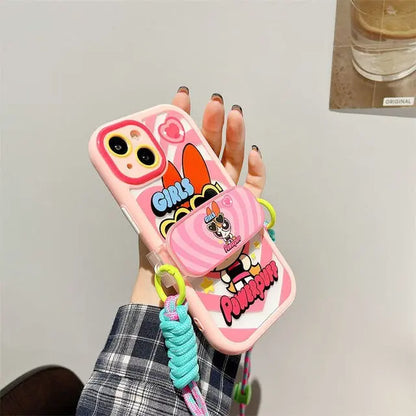 PowerPuff Girls Lanyard Case - ThePhoneCart