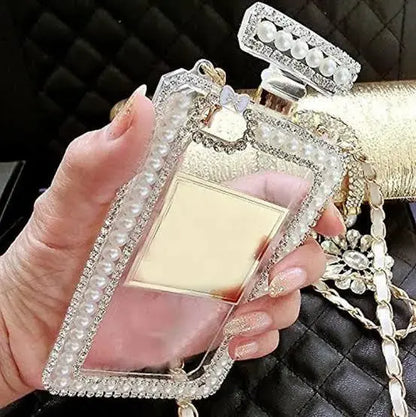 Transparent Pearl Chain Case - ThePhoneCart