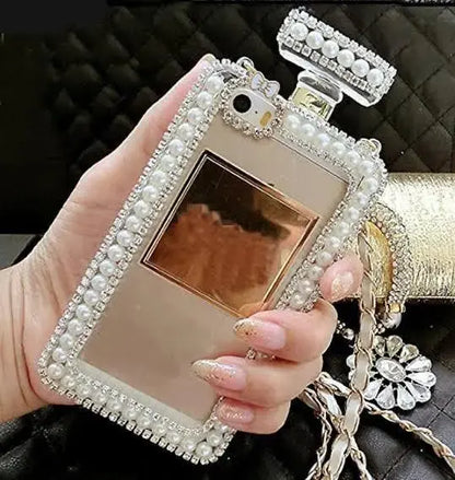 Transparent Pearl Chain Case - ThePhoneCart