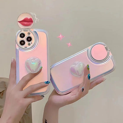 Luxury Silk Heart Case - ThePhoneCart