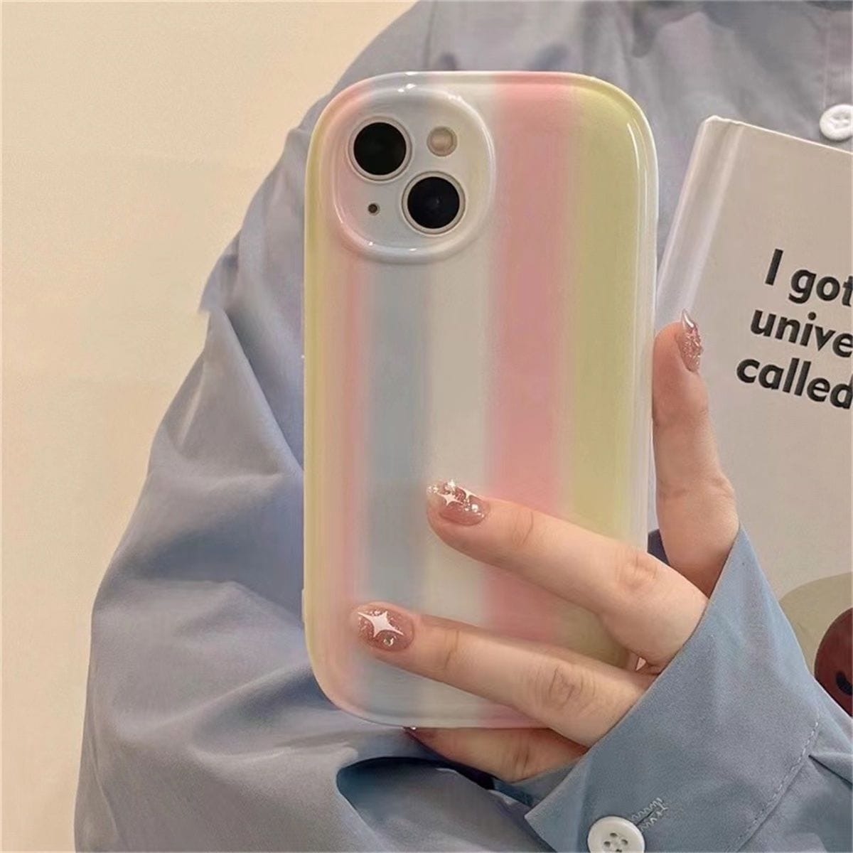 Rainbow Candy Case with Griptok - ThePhoneCart