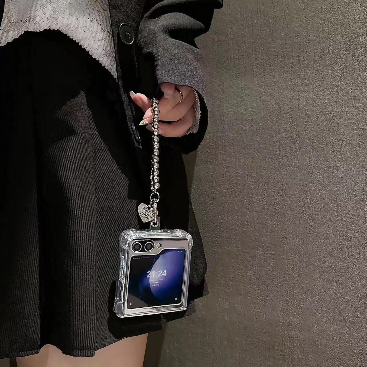 Silver 3D Butterfly Samsung Case - ThePhoneCart