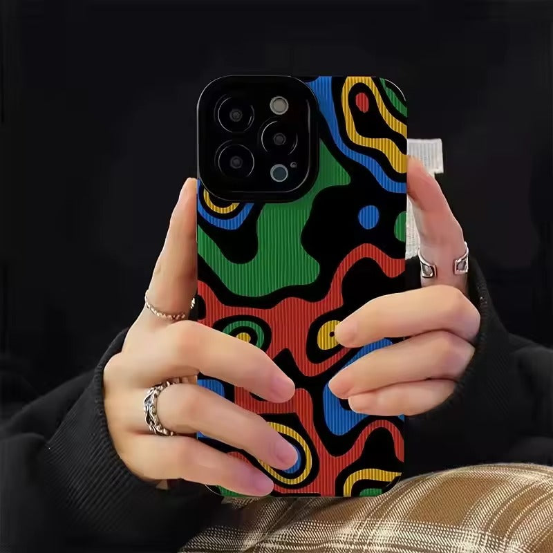 Fancy Color Printing iPhone Case - ThePhoneCart