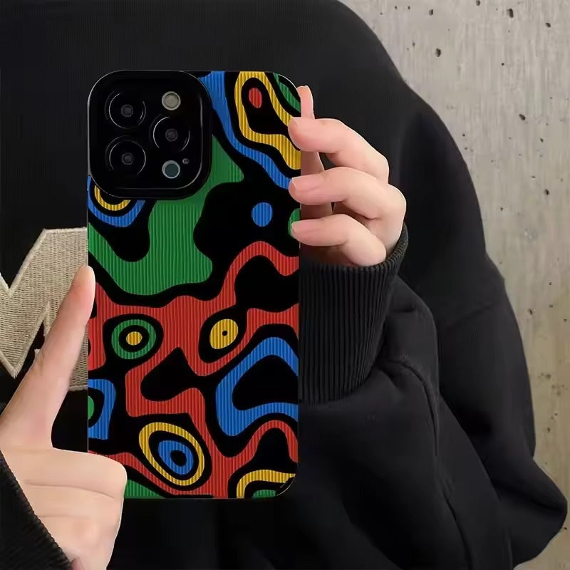 Fancy Color Printing iPhone Case - ThePhoneCart