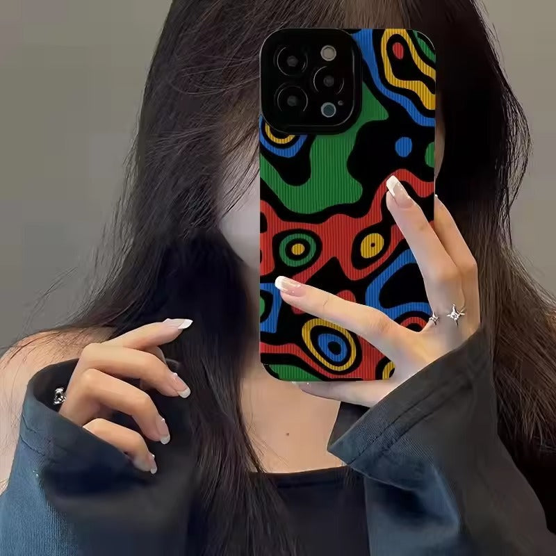 Fancy Color Printing iPhone Case - ThePhoneCart