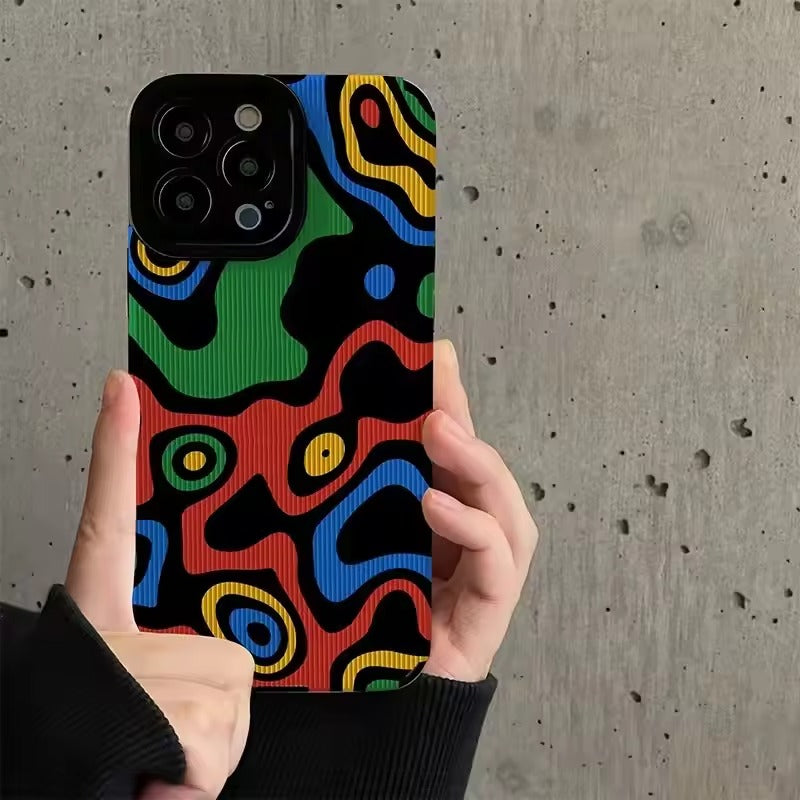 Fancy Color Printing iPhone Case - ThePhoneCart
