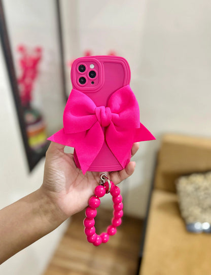 Pink Bow iPhone Case - ThePhoneCart