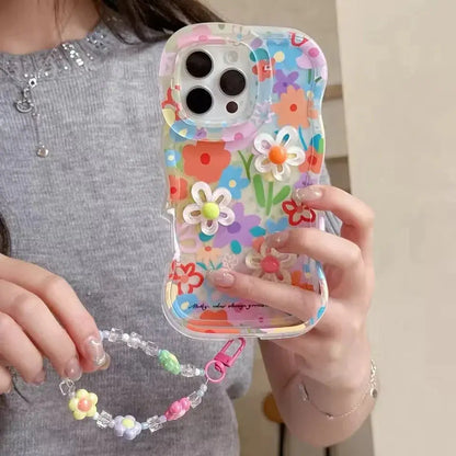 Blossem 3D iPhone Case with Charm - ThePhoneCart