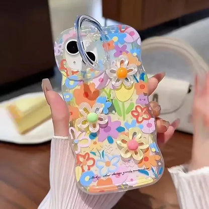 Blossem 3D iPhone Case with Charm - ThePhoneCart