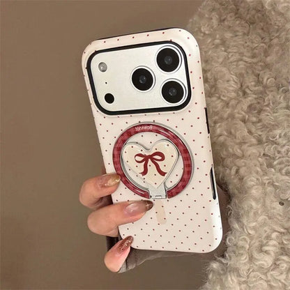 3D Magnetic Bowknot iPhone Case ThePhoneCart