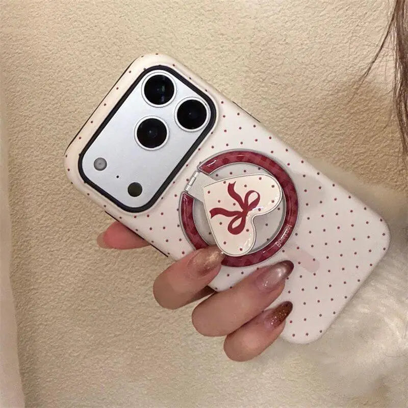 3D Magnetic Bowknot iPhone Case ThePhoneCart