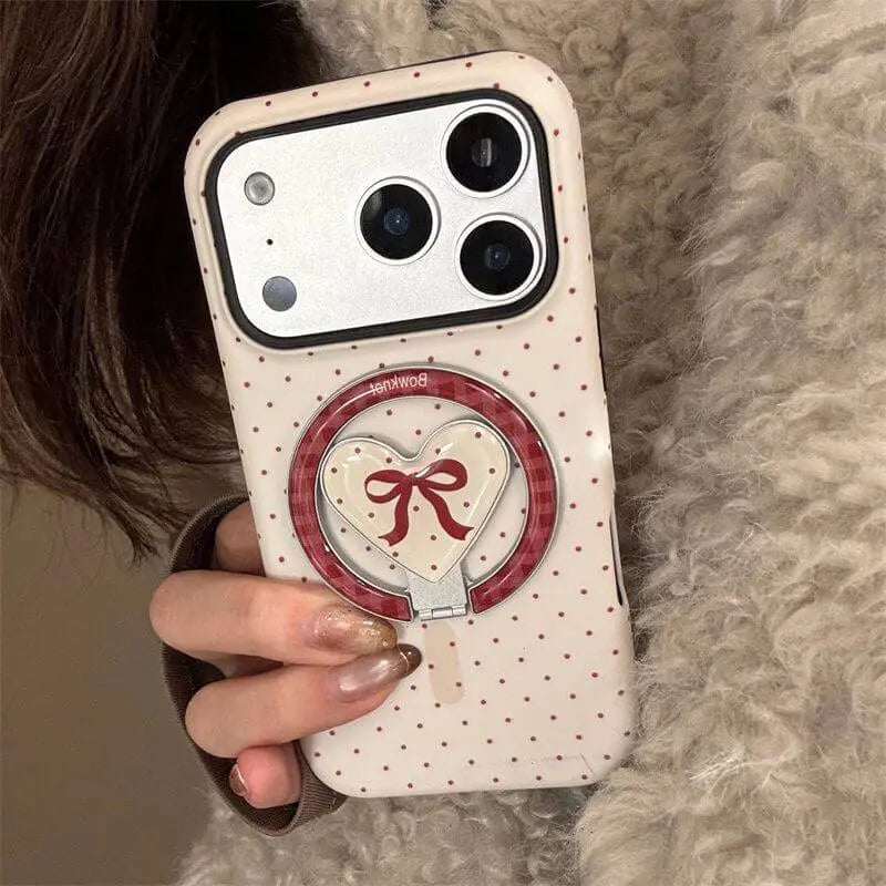 3D Magnetic Bowknot iPhone Case ThePhoneCart