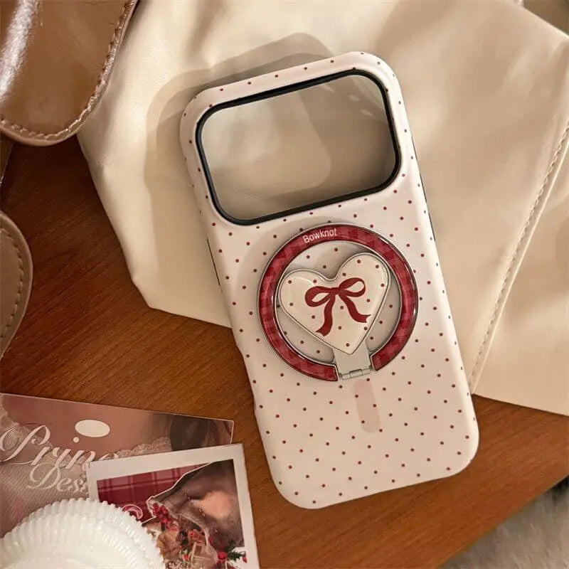 3D Magnetic Bowknot iPhone Case ThePhoneCart