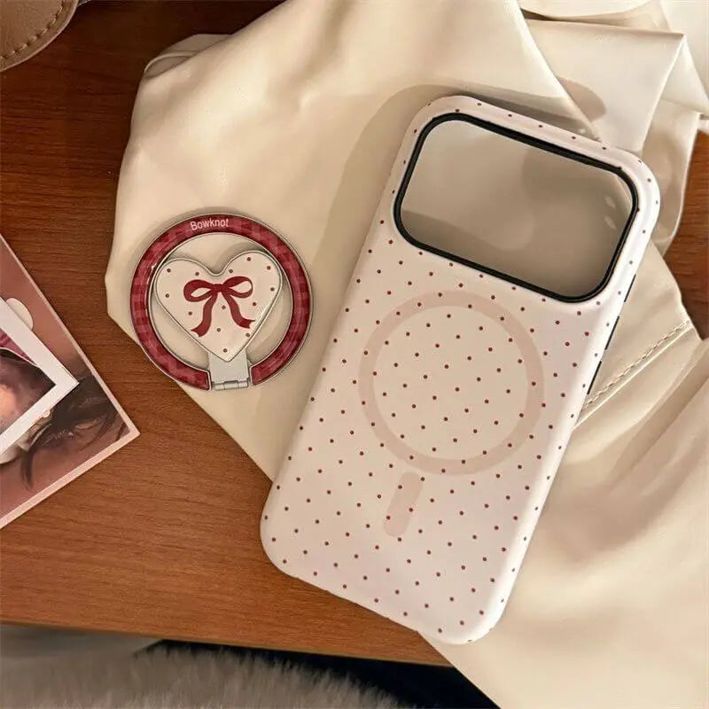 3D Magnetic Bowknot iPhone Case ThePhoneCart