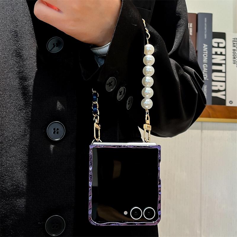 Royal Camellia Pearl Drop Flip-Fold Covers ThePhoneCart