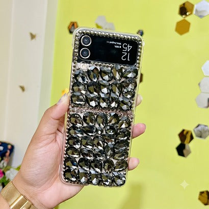 Luxury Rhinestone Samsung Flip Cover