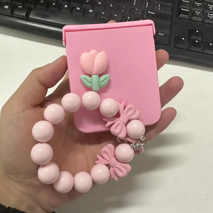 Gradient Pink Flower Samsung Case - ThePhoneCart