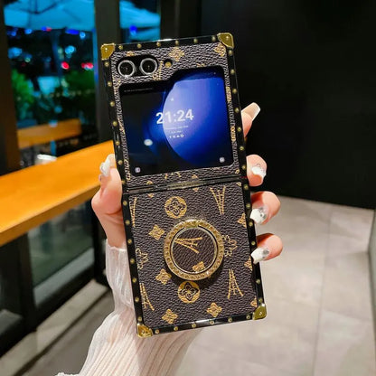 Retro Square Samsung Case with Ring Holder - ThePhoneCart