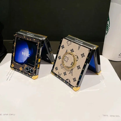 Retro Square Samsung Case with Ring Holder - ThePhoneCart