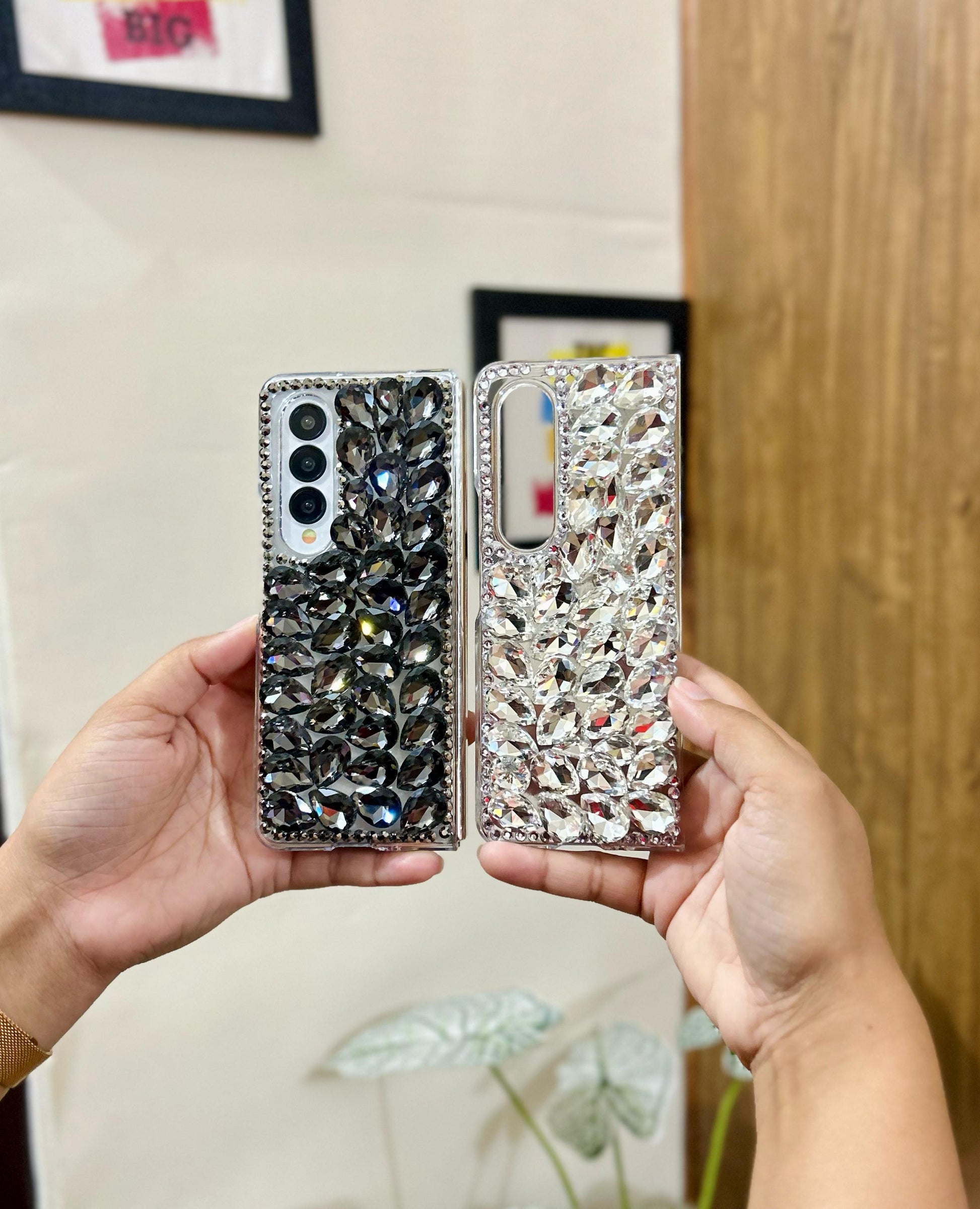 Luxury Rhinestone Samsung Fold Case - ThePhoneCart