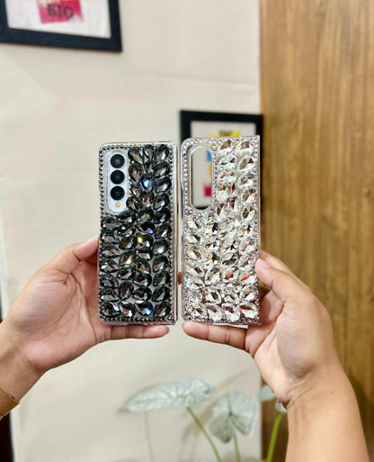 Luxury Rhinestone Samsung Fold Case - ThePhoneCart