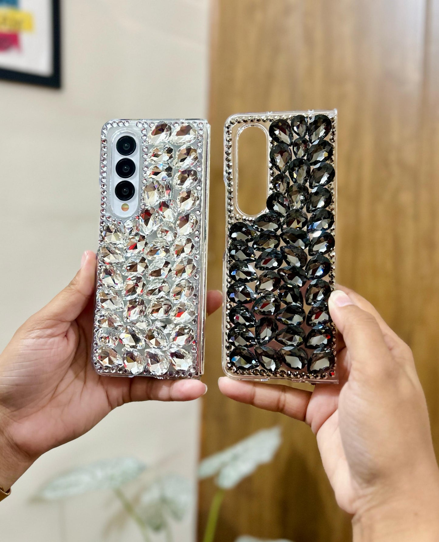 Luxury Rhinestone Samsung Fold Case - ThePhoneCart