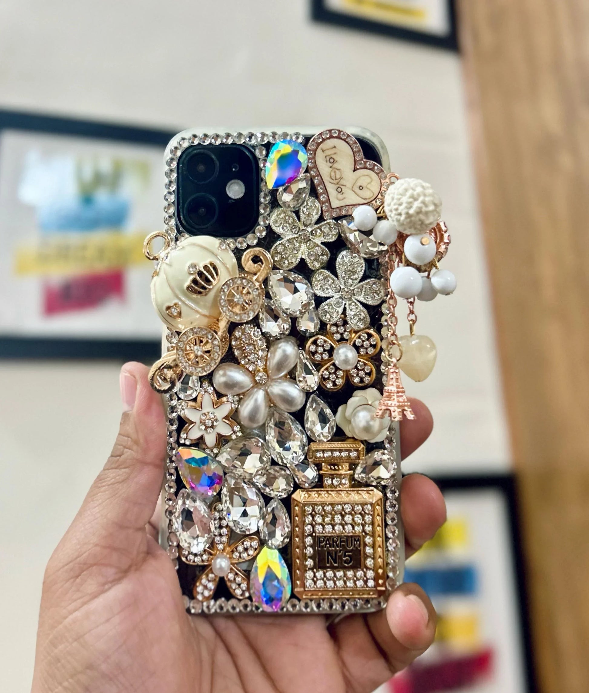 PARFUM N5 Crystal iPhone Cover - ThePhoneCart